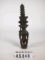 藏品(木雕人像)的圖片